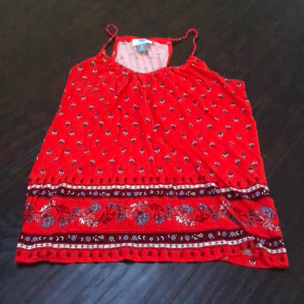 old navy flowy tank top